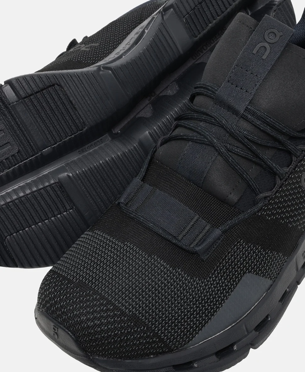 Кроссовки On Sneakers Cloudnova черные — изображение 4