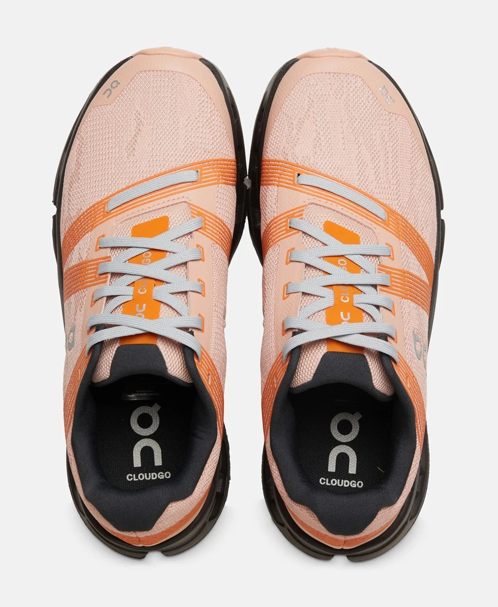 Кроссовки беговые On Cloudgo Running shoes оранжевые — изображение 4