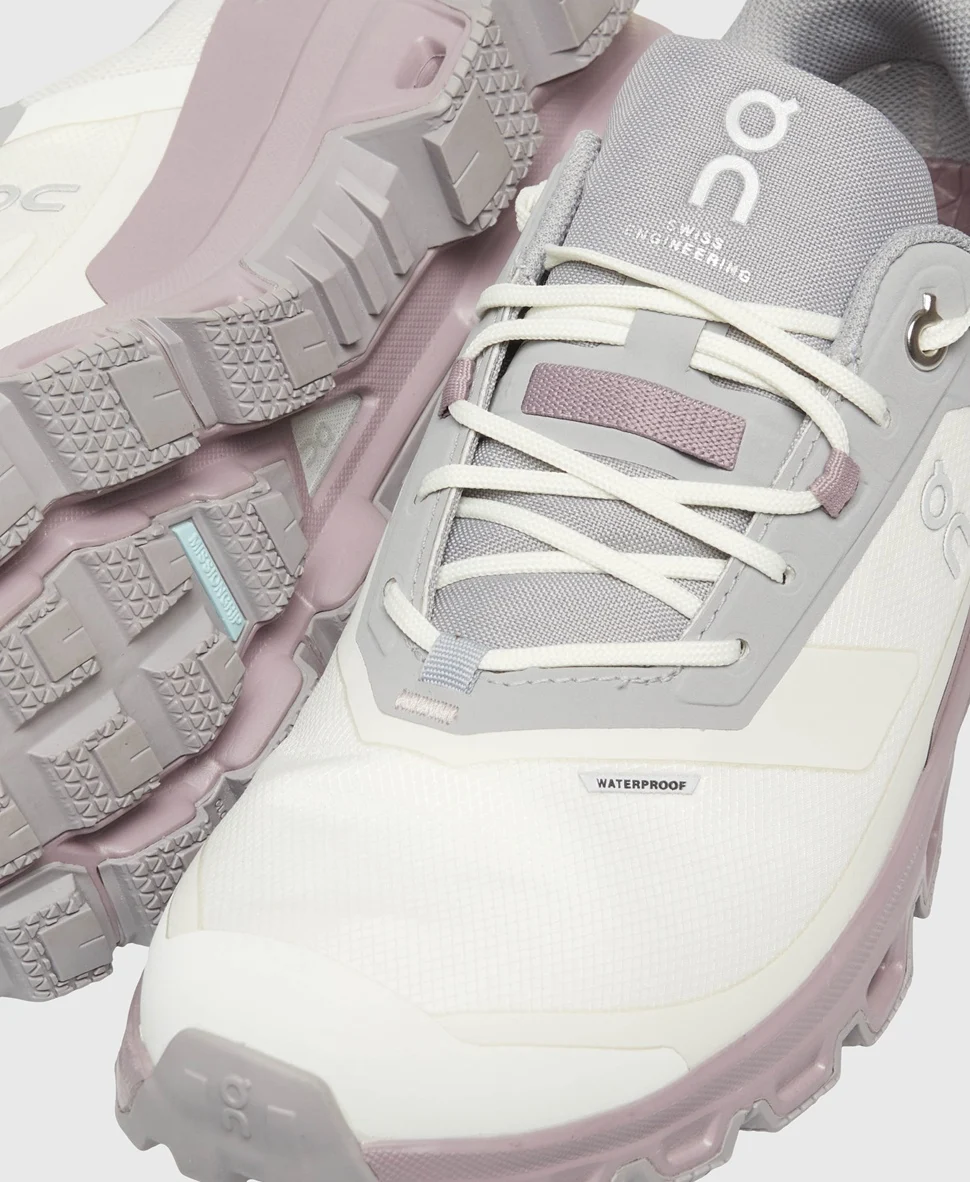 Кроссовки для трейлраннинга On Trail running shoes Cloudventure бело-серые — изображение 5