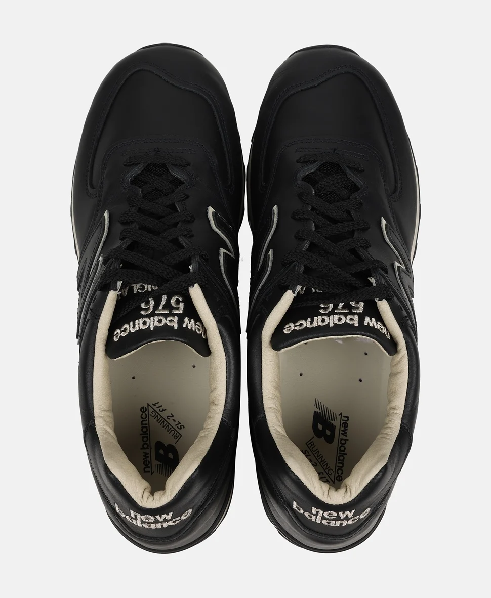 Кроссовки New Balance Made in 576 Sneakers черные — изображение 4