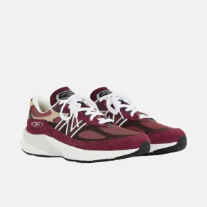 Кроссовки New Balance Made in 990 Sneakers бордовые