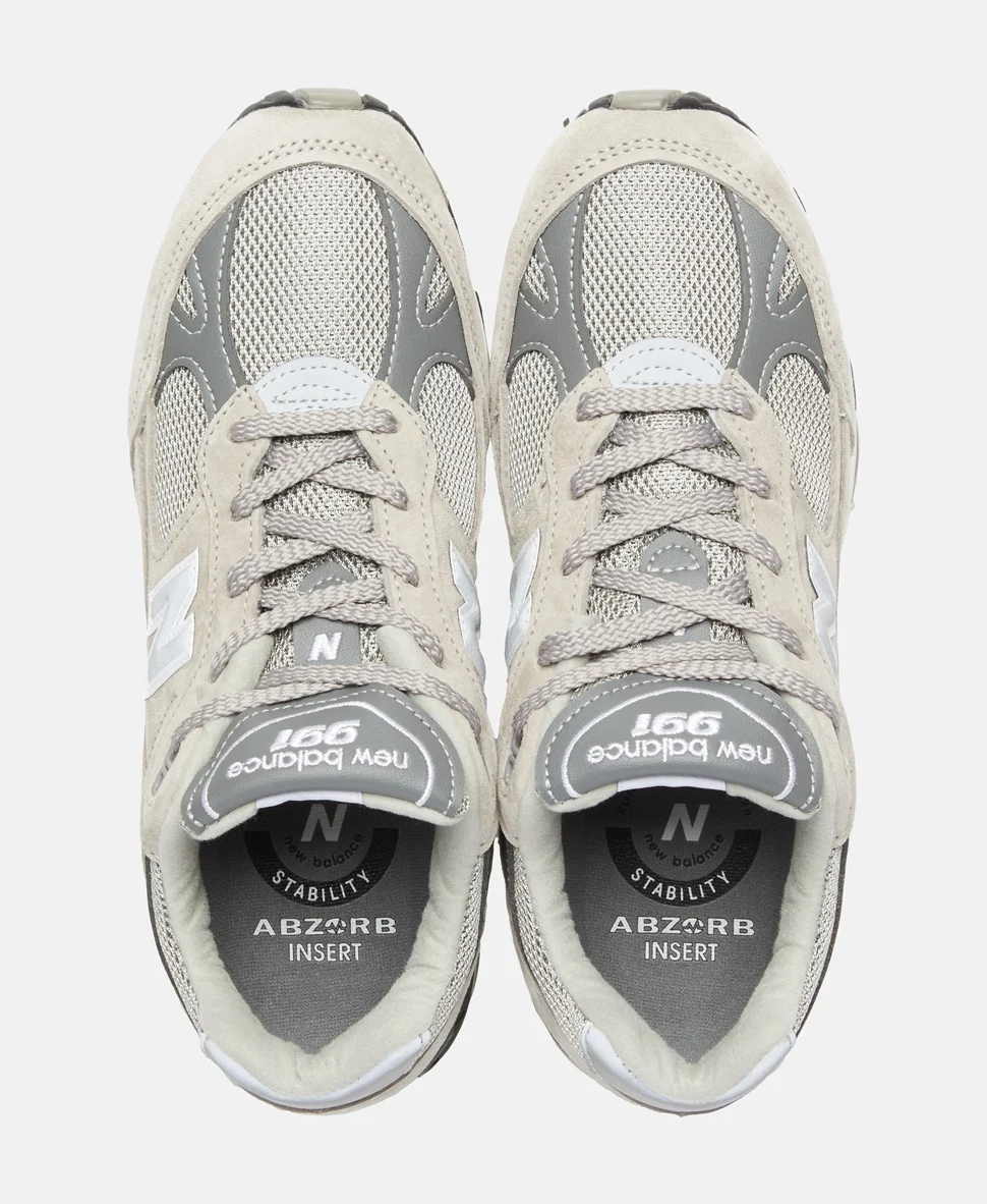 Кроссовки New Balance Made in 991 Sneakers серые — изображение 4