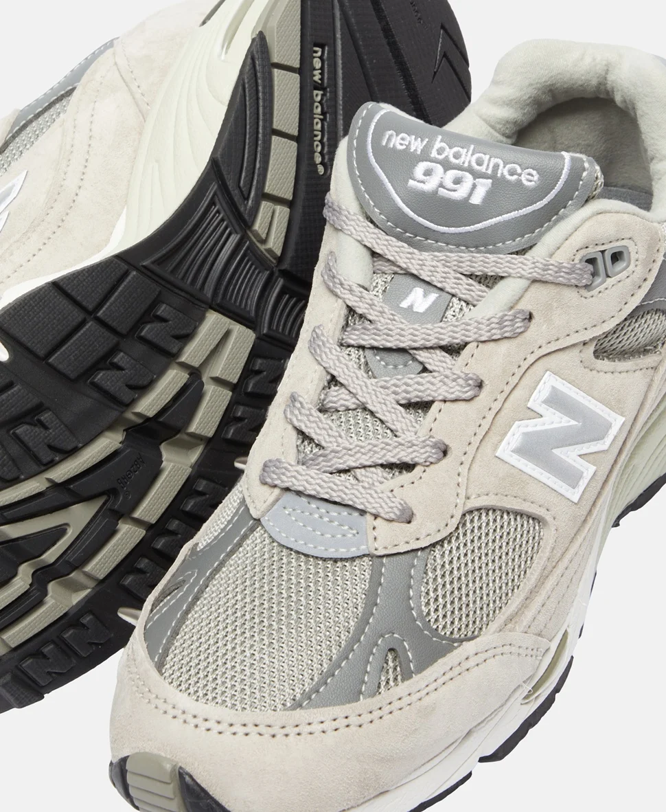 Кроссовки New Balance Made in 991 Sneakers серые — изображение 2