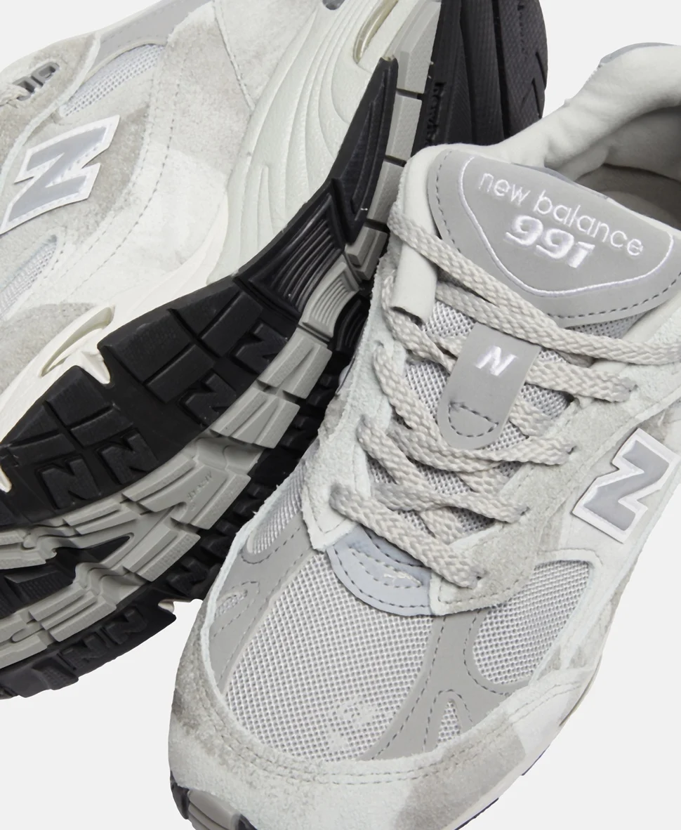 Кроссовки New Balance Made in 991 Sneakers серый — изображение 2