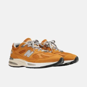 Кроссовки New Balance Made in 991v2 Sneakers цвет коньячный