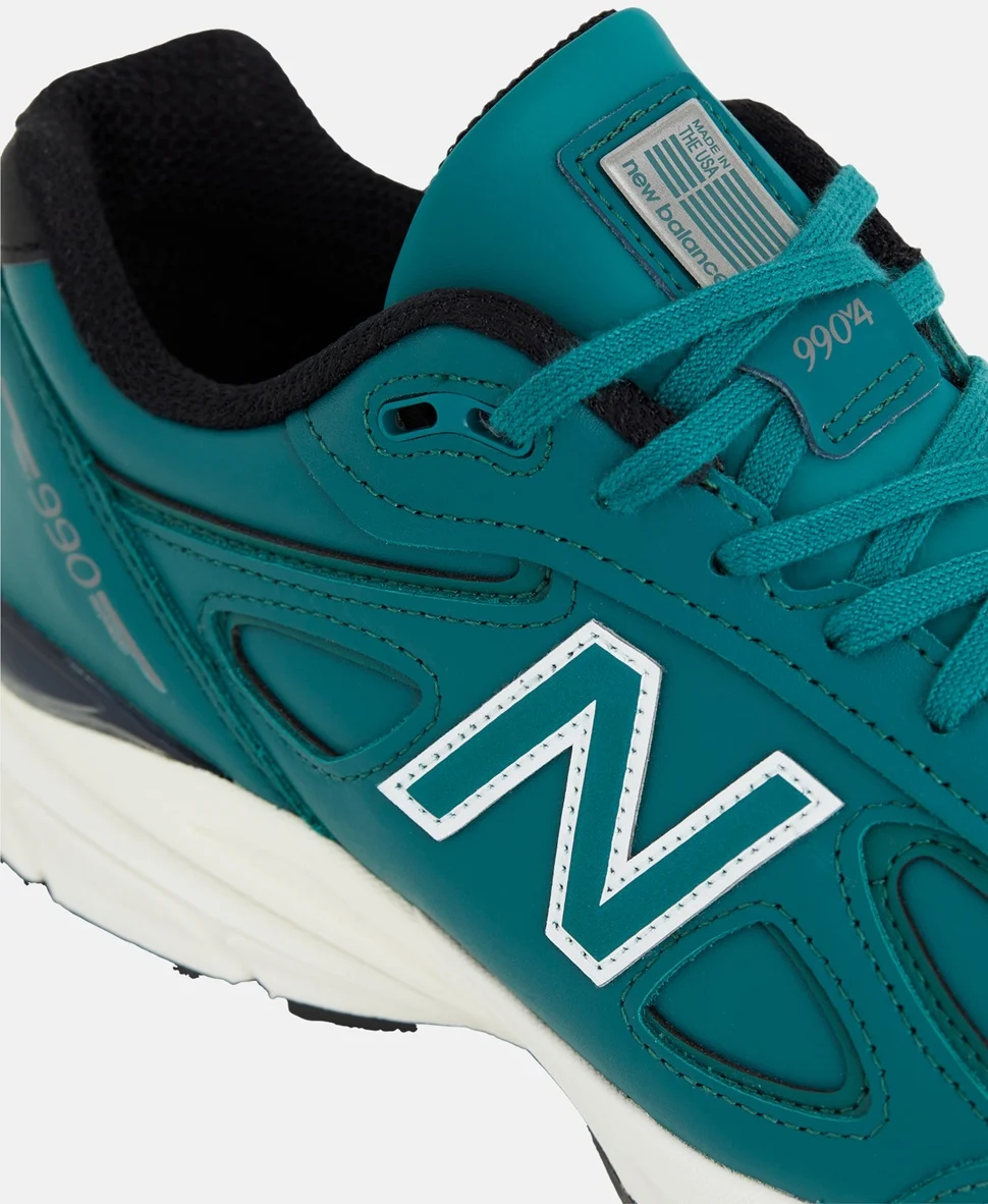 Кроссовки New Balance Made in Made in USA 990v4 Sneakers цвет петроль — изображение 2