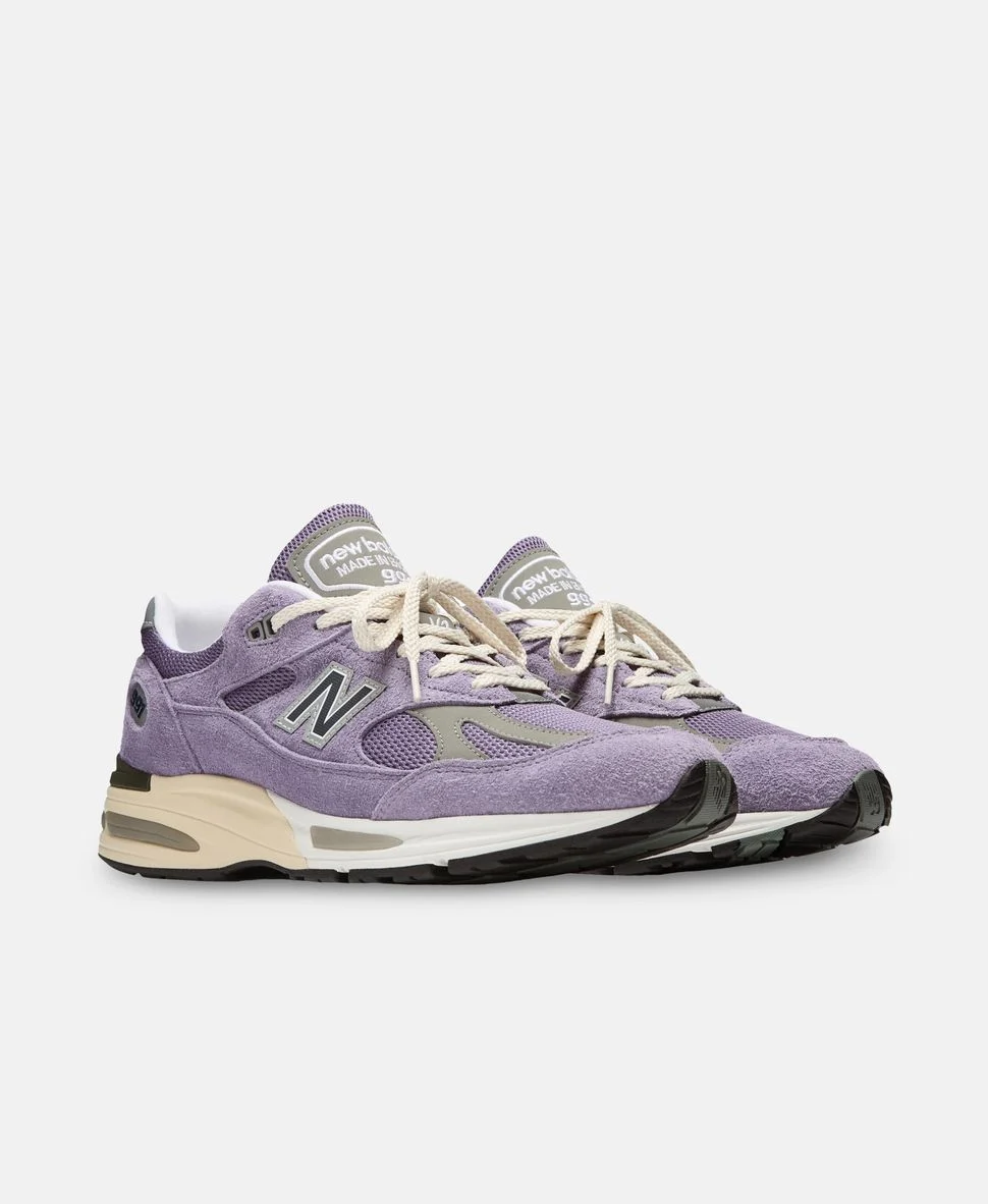 Кроссовки New Balance Made in Sneakers 991 лиловые