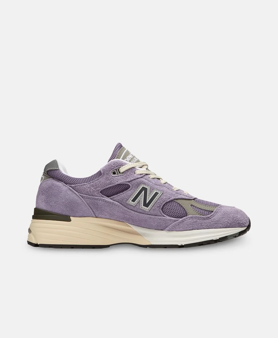 Кроссовки New Balance Made in Sneakers 991 лиловые — изображение 4