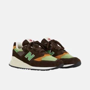 Кроссовки New Balance Made in Sneakers темно-коричневые