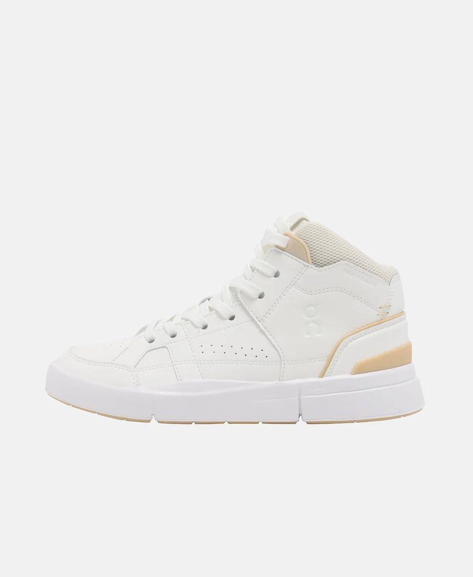 Кроссовки высокие On Sneakers THE ROGER Clubhouse Mid 2 белые — изображение 4