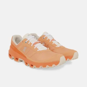 Походные кроссовки On Hiking shoes Cloudventure оранжевые