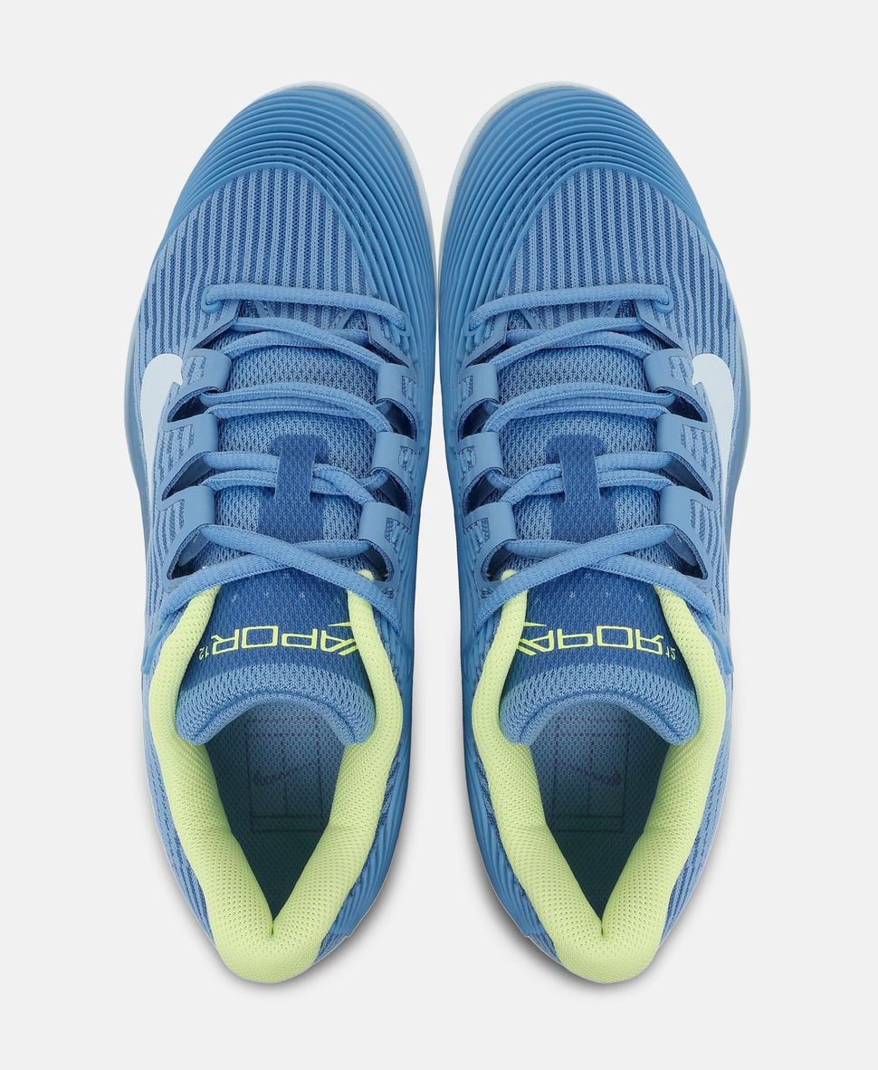 Теннисные кроссовки Nike Vapor 12 Tennis shoes голубые — изображение 4