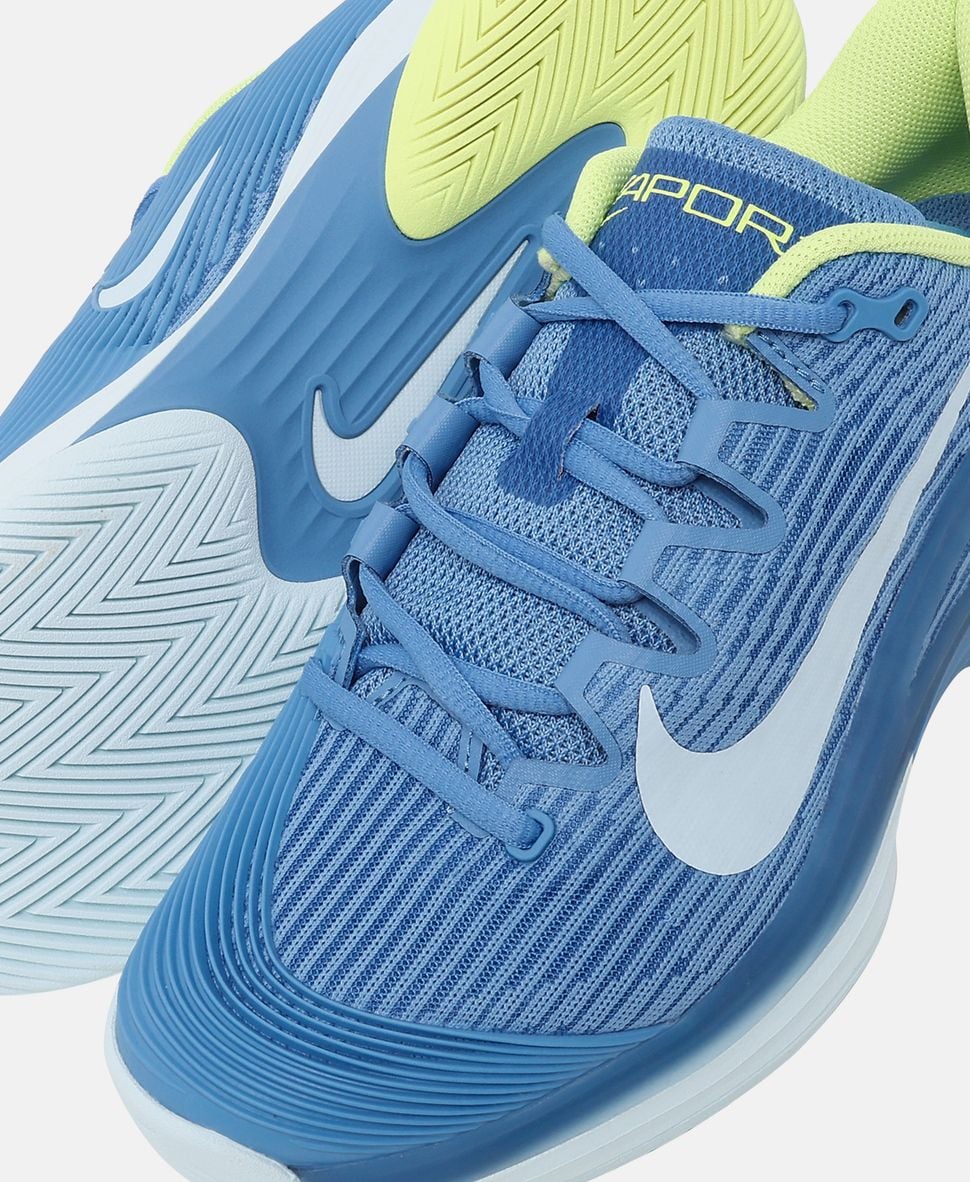 Теннисные кроссовки Nike Vapor 12 Tennis shoes голубые — изображение 2