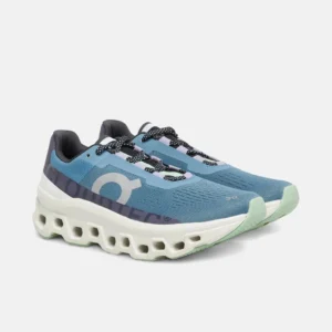 Беговые кроссовки On Running shoes Cloudmonster голубые