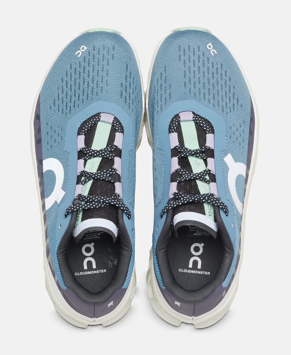 Беговые кроссовки On Running shoes Cloudmonster голубые — изображение 3