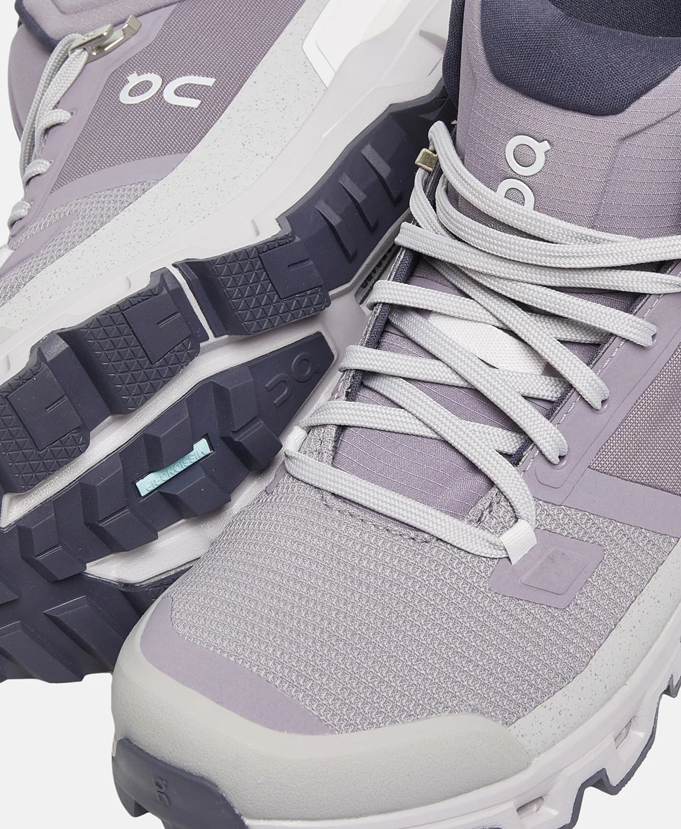 Ботинки походные On Hiking shoes Cloudrock 2 лиловые — изображение 4