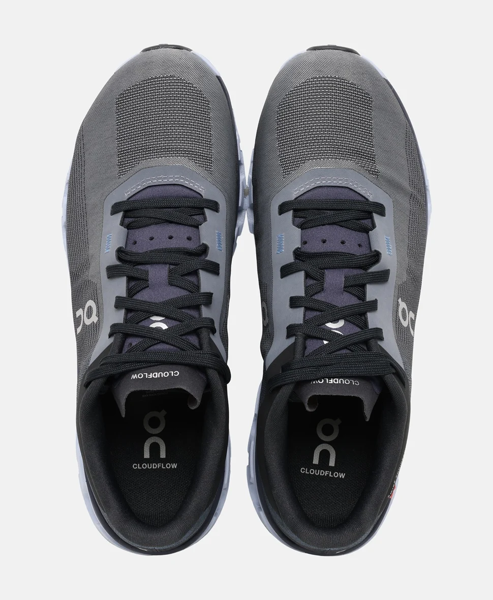 Кроссовки беговые On Running shoes Cloudflow 4 серо-голубые — изображение 3