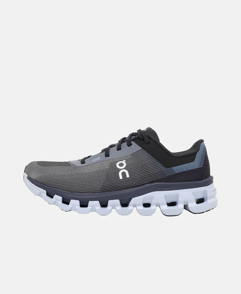 Кроссовки беговые On Running shoes Cloudflow 4 серо-голубые — изображение 4