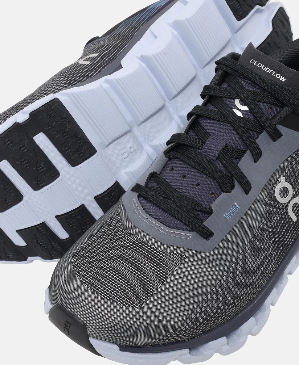 Кроссовки беговые On Running shoes Cloudflow 4 серо-голубые — изображение 5