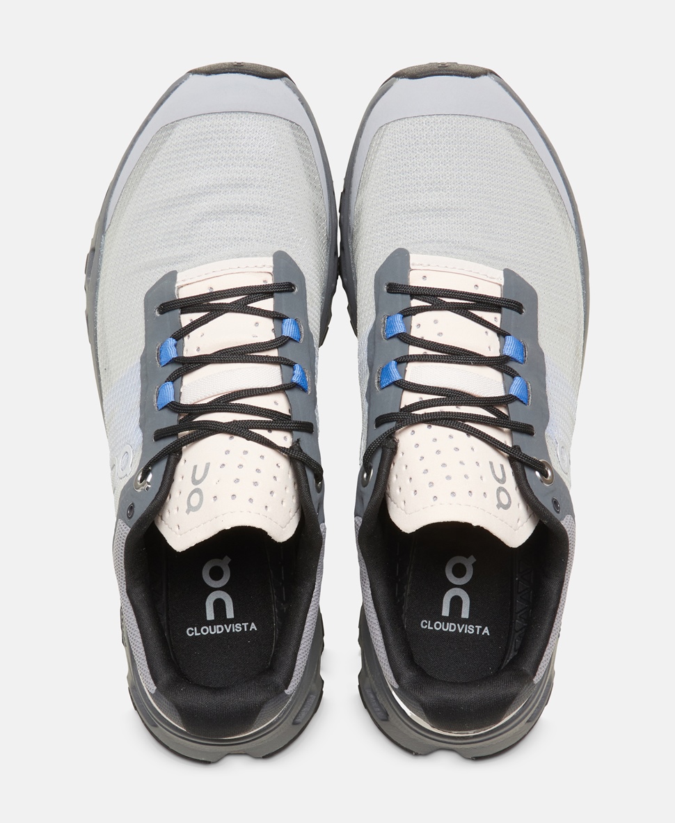 Кроссовки беговые On Trail running shoe Cloudvista серые — изображение 3
