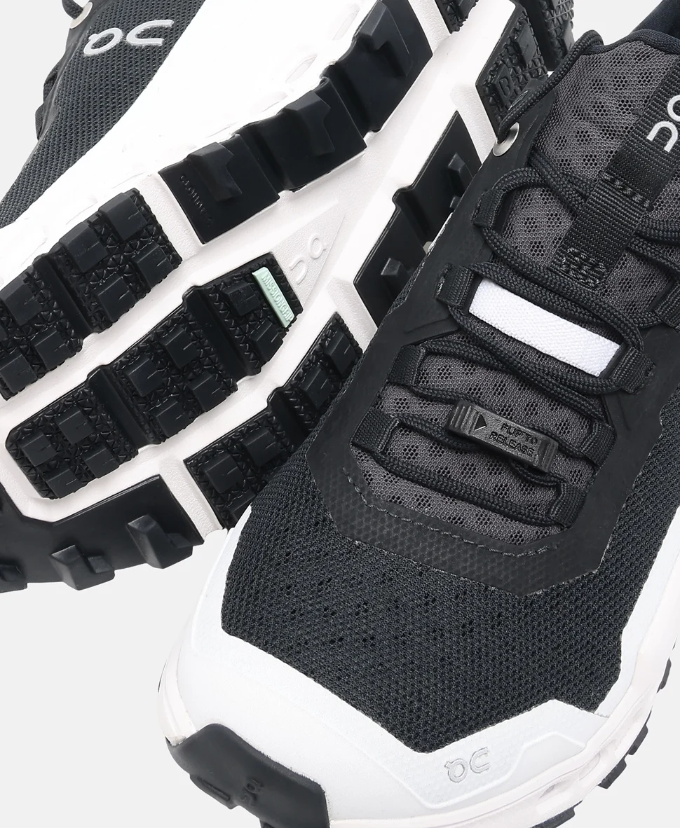 Кроссовки беговые On Trail running shoes Cloudultra черные — изображение 5