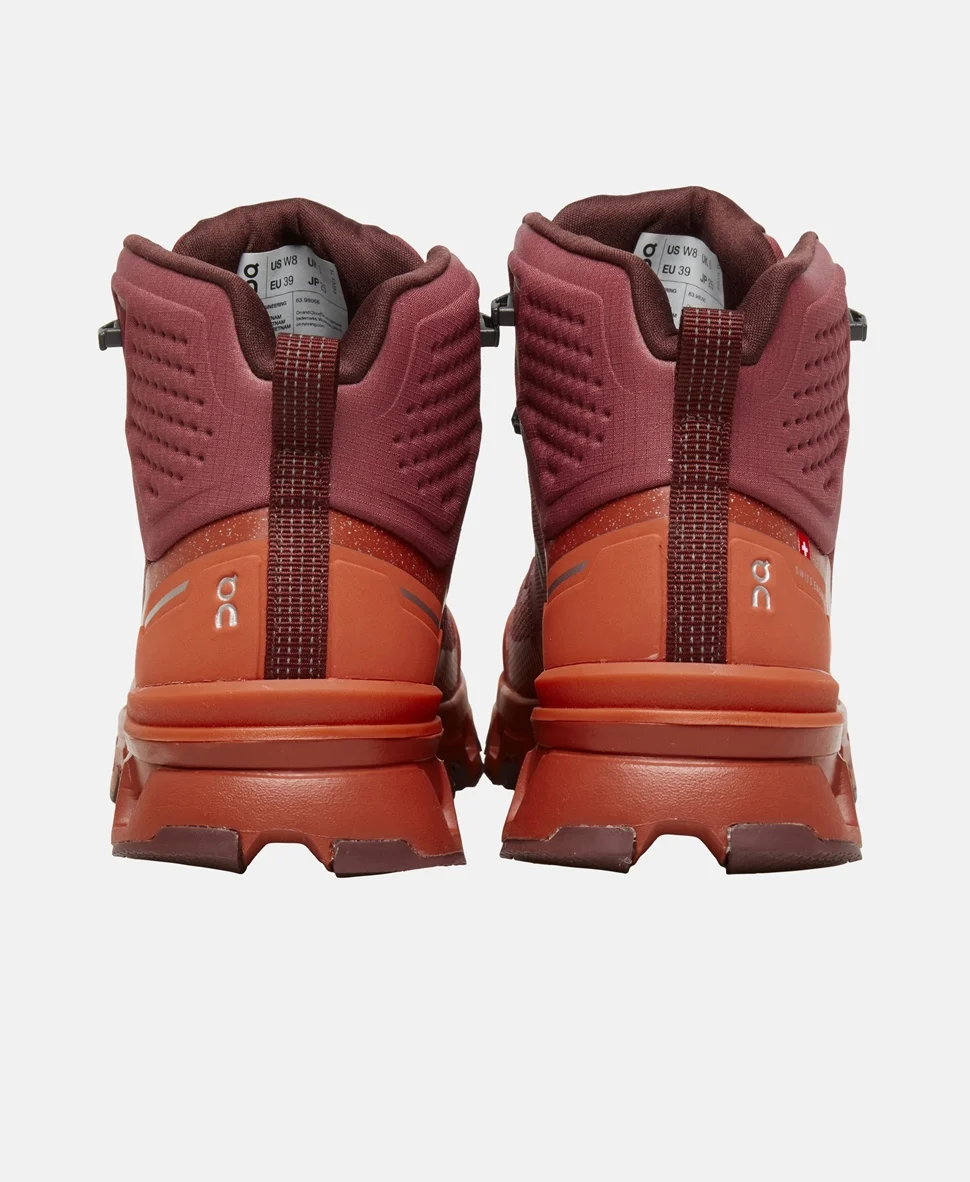Походные ботинки On Hiking shoes Cloudrock 2 бордовые — изображение 2