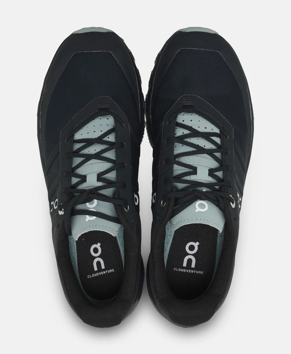 Походные кроссовки On Hiking shoes Cloudventure 3 черные — изображение 2