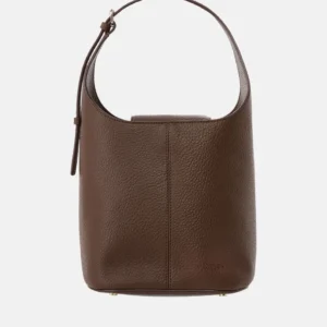 Сумка из натуральной кожи Marc Cain Leather shoulder bag коричневая