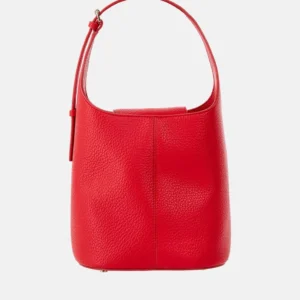 Сумка из натуральной кожи Marc Cain Leather shoulder bag красная